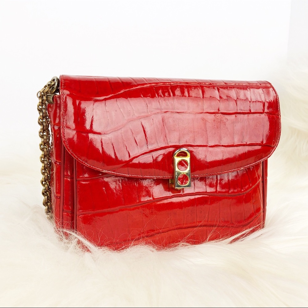 Vintage Bags by Supreme convertible bag in Red